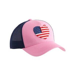 Heart Flag Trucker Hat